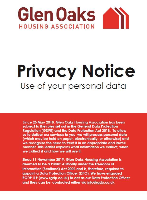 Customer privacy notice image